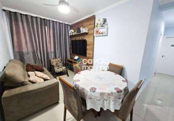 Apartamento com 2 dormitórios à venda, 48 m² por r$ 250.000 - reserva sul condomínio resort - ribeirão preto/sp