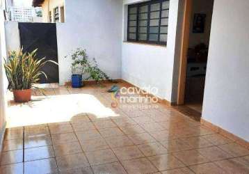 Casa com 4 dormitórios, 116 m² - venda por r$ 270.000,00 ou aluguel por r$ 2.376,01/mês - jardim mosteiro - ribeirão preto/sp