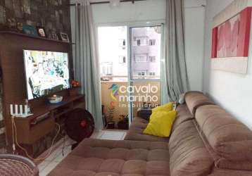 Apartamento com 2 dormitórios à venda, 48 m² por r$ 215.000 - campos elíseos - ribeirão preto/sp