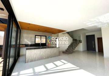 Casa com 3 dormitórios à venda, 283 m² por r$ 2.500.000 - residencial alto do castelo - ribeirão preto/sp