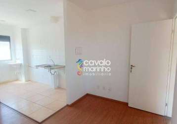 Apartamento com 2 dormitórios à venda, 42 m² por r$ 150.000,00 - planalto verde - ribeirão preto/sp