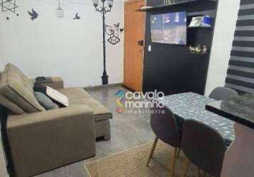 Apartamento com 2 dormitórios à venda, 41 m² por r$ 180.000,00 - reserva real - ribeirão preto/sp