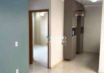 Apartamento com 2 dormitórios à venda, 58 m² por r$ 200.000,00 - reserva real - ribeirão preto/sp