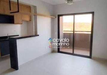 Apartamento com 1 dormitório à venda, 44 m² por r$ 360.000,00 - jardim recreio - ribeirão preto/sp