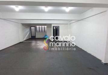 Salão para alugar, 140 m² por r$ 2.998/mês - jardim anhangüera - ribeirão preto/sp