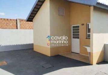 Casa com 2 dormitórios à venda, 47 m² por r$ 235.000,00 - jardim cristo redentor - ribeirão preto/sp