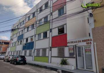 Apartamento com 2 quartos à venda, 35 m² por r$ 145.000 - ribeira - salvador/ba