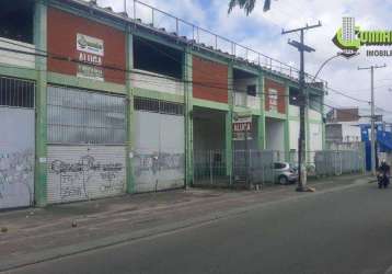 Galpão para alugar, 2150 m² por r$ 41.741/mês - bonfim - salvador/ba