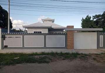 Casa para venda em saquarema, jaconé, 3 dormitórios, 1 suíte, 2 banheiros, 1 vaga