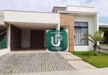 Casa à venda, 156 m² por r$ 1.145.000,00 - condomínio residencial sun lake - sorocaba/sp