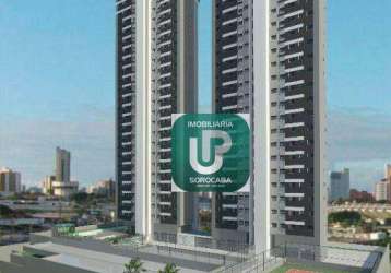 Apartamento com 3 dormitórios à venda, 104 m² por r$ 1.350.000 - parque campolim - sorocaba/sp