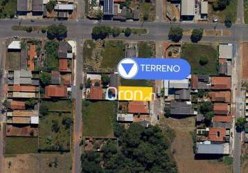 Terreno à venda, 420 m² por r$ 120.000,00 - setor santo andré - aparecida de goiânia/go