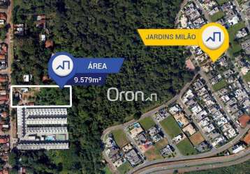 Área à venda, 9579 m² por r$ 5.950.000,00 - jardim mariliza - goiânia/go