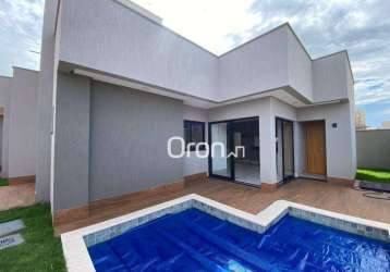 Casa à venda, 162 m² por r$ 1.450.000,00 - jardins bolonha - senador canedo/go