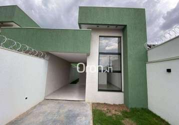 Casa à venda, 111 m² por r$ 420.000,00 - retiro do bosque - aparecida de goiânia/go