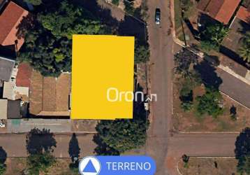 Terreno à venda, 427 m² por r$ 375.000,00 - setor santos dumont - goiânia/go