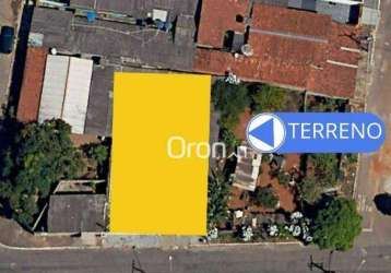 Terreno à venda, 377 m² por r$ 398.000,00 - água branca - goiânia/go