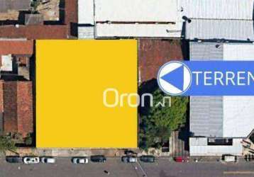 Terreno à venda, 840 m² por r$ 1.600.000,00 - setor leste universitário - goiânia/go