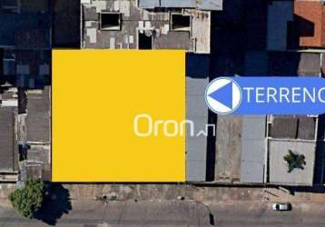 Terreno à venda, 906 m² por r$ 1.240.000,00 - vila maria josé - goiânia/go