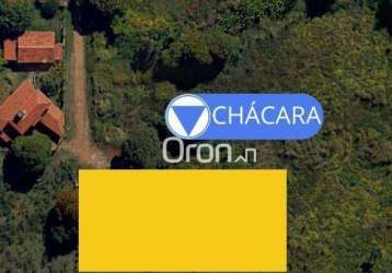 Chácara à venda, 14750 m² por r$ 1.200.000,00 - chácaras califórnia - goiânia/go