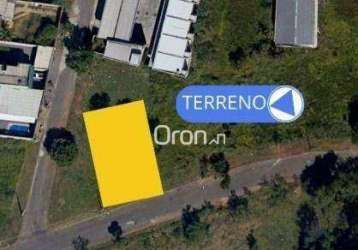 Terreno à venda, 360 m² por r$ 220.000,00 - residencial humaitá - goiânia/go