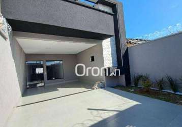 Casa com 3 dormitórios à venda, 134 m² por r$ 570.000,00 - jardim presidente - goiânia/go