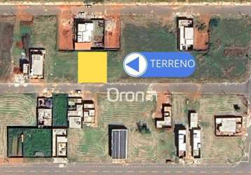 Terreno à venda, 200 m² por r$ 110.000,00 - residencial acropole - goiânia/go