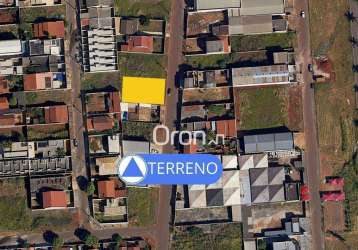 Terreno à venda, 370 m² por r$ 270.000,00 - residencial petrópolis - goiânia/go