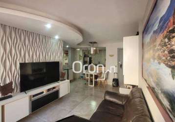 Apartamento com 3 dormitórios à venda, 78 m² por r$ 395.000,00 - setor bela vista - goiânia/go