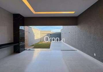 Casa com 3 dormitórios à venda, 123 m² por r$ 450.000,00 - setor serra dourada - aparecida de goiânia/go