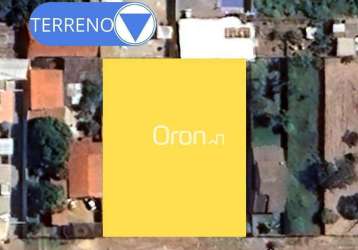 Terreno à venda, 960 m² por r$ 380.000,00 - condomínio shangry-lá - goiânia/go