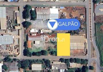 Galpão à venda, 900 m² por r$ 2.300.000,00 - jardim eldorado - aparecida de goiânia/go