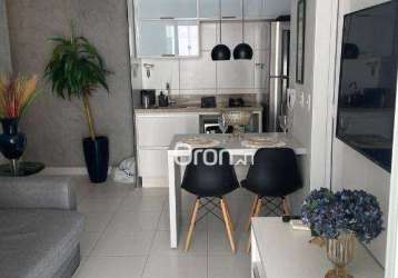 Flat à venda, 41 m² por r$ 538.000,00 - jardim goiás - goiânia/go