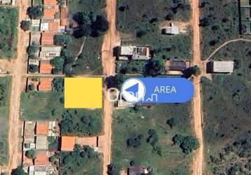 Área à venda, 1080 m² por r$ 130.000,00 - jardim ipê - aparecida de goiânia/go