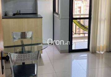 Flat com 1 dormitório à venda, 33 m² por r$ 249.900,00 - setor pedro ludovico - goiânia/go