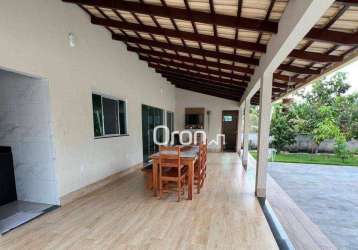 Casa com 4 dormitórios à venda, 301 m² por r$ 1.250.000,00 - condomínio villa verde - senador canedo/go