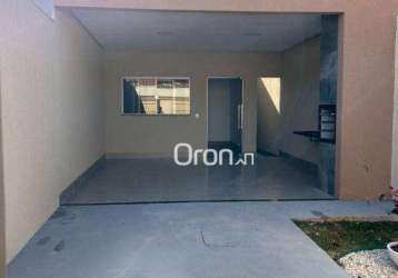 Casa com 3 dormitórios à venda, 100 m² por r$ 409.900,00 - residencial canadá - goiânia/go