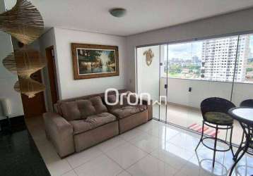 Apartamento com 2 dormitórios à venda, 69 m² por r$ 480.000,00 - parque amazônia - goiânia/go