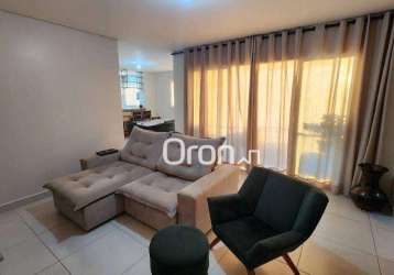 Apartamento à venda, 125 m² por r$ 860.000,00 - vila rosa - goiânia/go