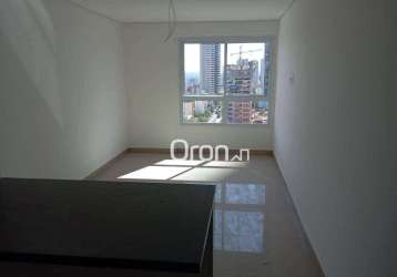 Flat com 1 dormitório à venda, 45 m² por r$ 409.000,00 - setor marista - goiânia/go