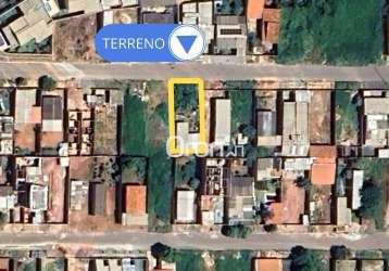 Terreno à venda, 250 m² por r$ 179.000,00 - residencial prado - senador canedo/go