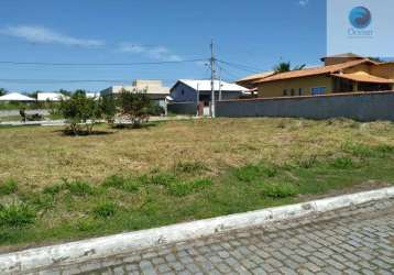 Ocean vende: itaipuaçu, terreno, condomínio infraestrutura, 360m².