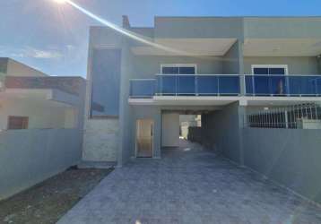 Sobrado com 3 dormitórios à venda, 158 m² por r$ 660.000,00 - jardim perola do atlântico - itapoá/sc