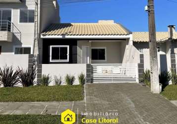 Casa para venda em pontal do paraná, beltrami, 2 dormitórios, 1 banheiro