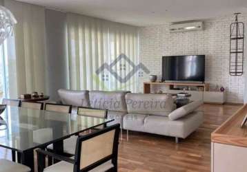 Apartamento com 4 dormitórios, 284 m² - venda por r$ 3.300.000,00 ou aluguel por r$ 29.025,62 - tamboré - santana de parnaíba/sp