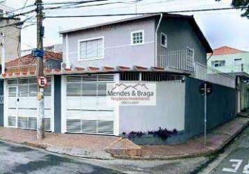 Sobrado para alugar, 250 m² por r$ 4.755,00/mês - macedo - guarulhos/sp