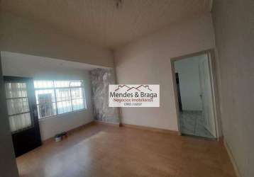 Casa com 2 dormitórios para alugar, 100 m² por r$ 1.885,00/mês - vila augusta - guarulhos/sp