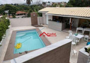 Casa com 4 dormitórios à venda, 1300 m² por r$ 1.250.000,00 - maceió - niterói/rj