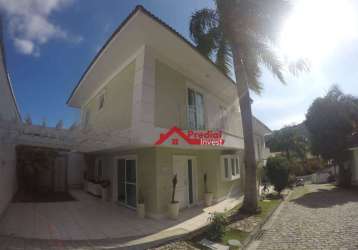 Casa com 4 dormitórios à venda, 120 m² por r$ 1.290.000,00 - são francisco - niterói/rj