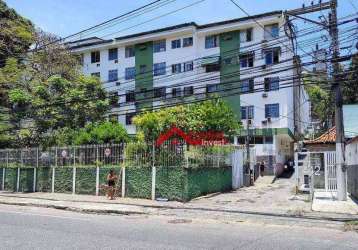 Apartamento com 2 dormitórios à venda, 66 m² por r$ 135.000,00 - largo do barradas - niterói/rj